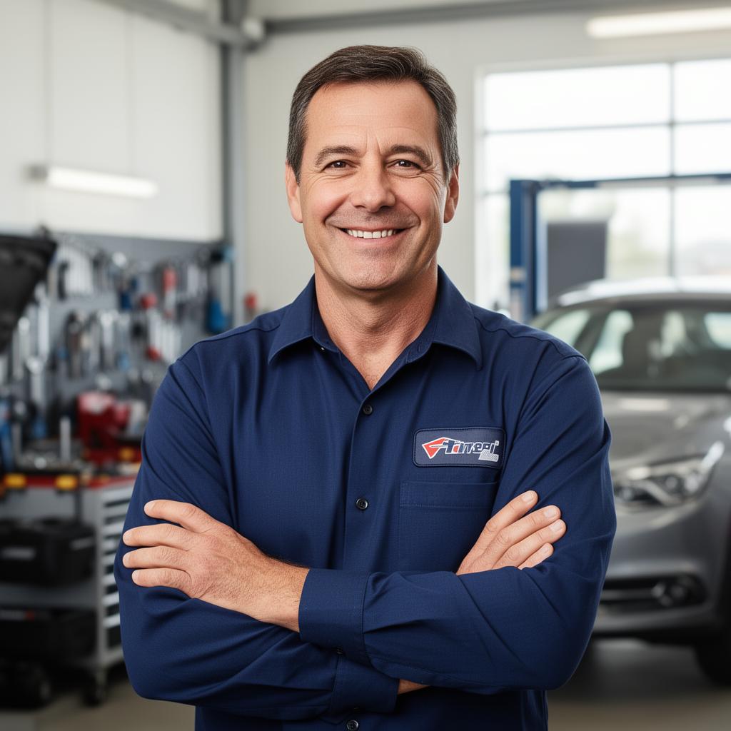 A Pitlane Automotive technician